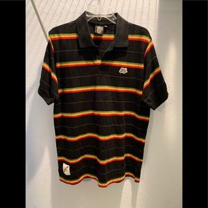 LRG mens polo shirt size large